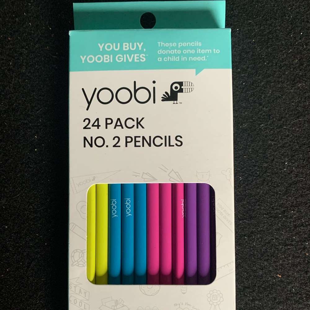 Yoobi Triangle #2 Pencils Pre-sharpened